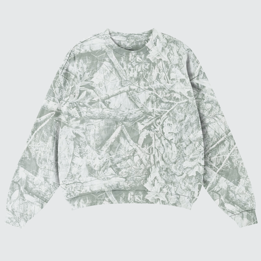 Gloss Up Camo sweatshirt-Gray