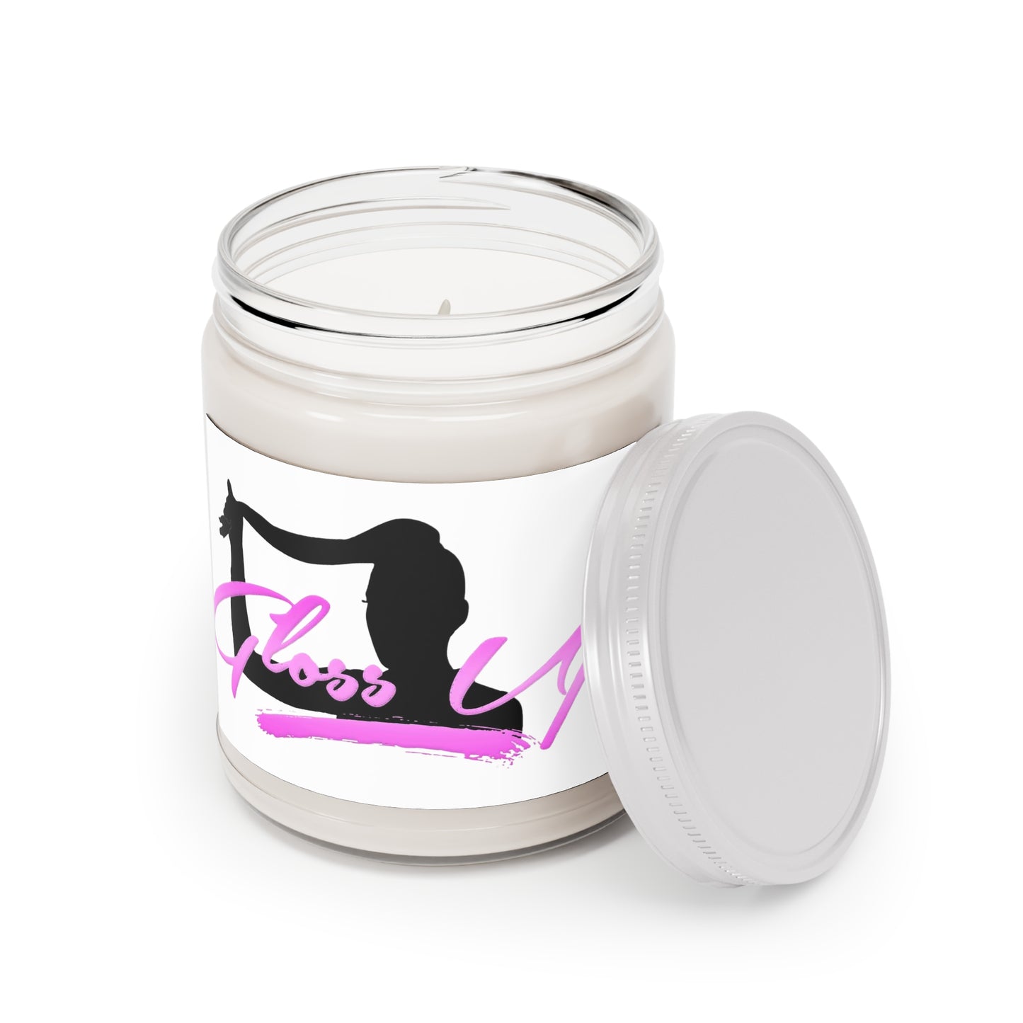 Gloss Up Scented Soy Candle - Relaxing Aromatherapy, Cozy Home Decor, Gift for Her, Self-Care Essentials, Spa Day, Candle Lover's Gift