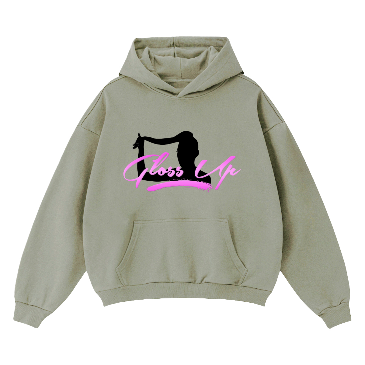 Unisex Cropped Drop Shoulder Heavyweight Oversized Hoodie(460GSM)