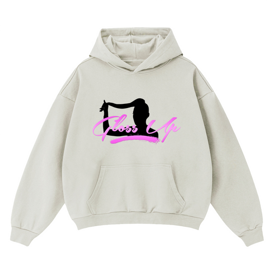 Unisex Cropped Drop Shoulder Heavyweight Oversized Hoodie(460GSM)