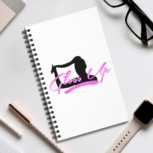 Gloss Up Spiral Journal - Stylish Notebook for Self-Expression, Creative Writing, Gift for Artists, Fashion Lovers, Motivational [...]