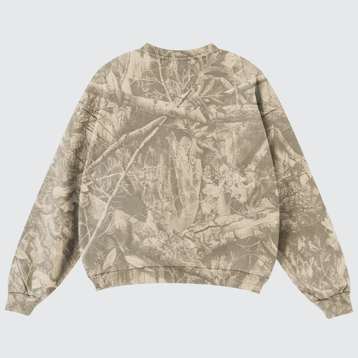 Recession Proof Camo Sweatshirt-Brown