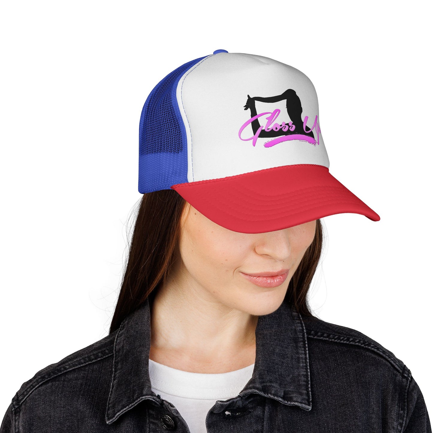 Gloss Up Trucker Caps - Trendy Headwear for Fashion Lovers, Cool Summer Accessory, Stylish Gift, Fun Event Gear